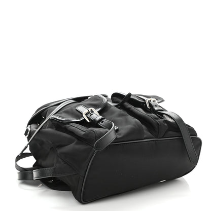 Prada Tessuto Nylon Vitello Backpack Black 4 of 8