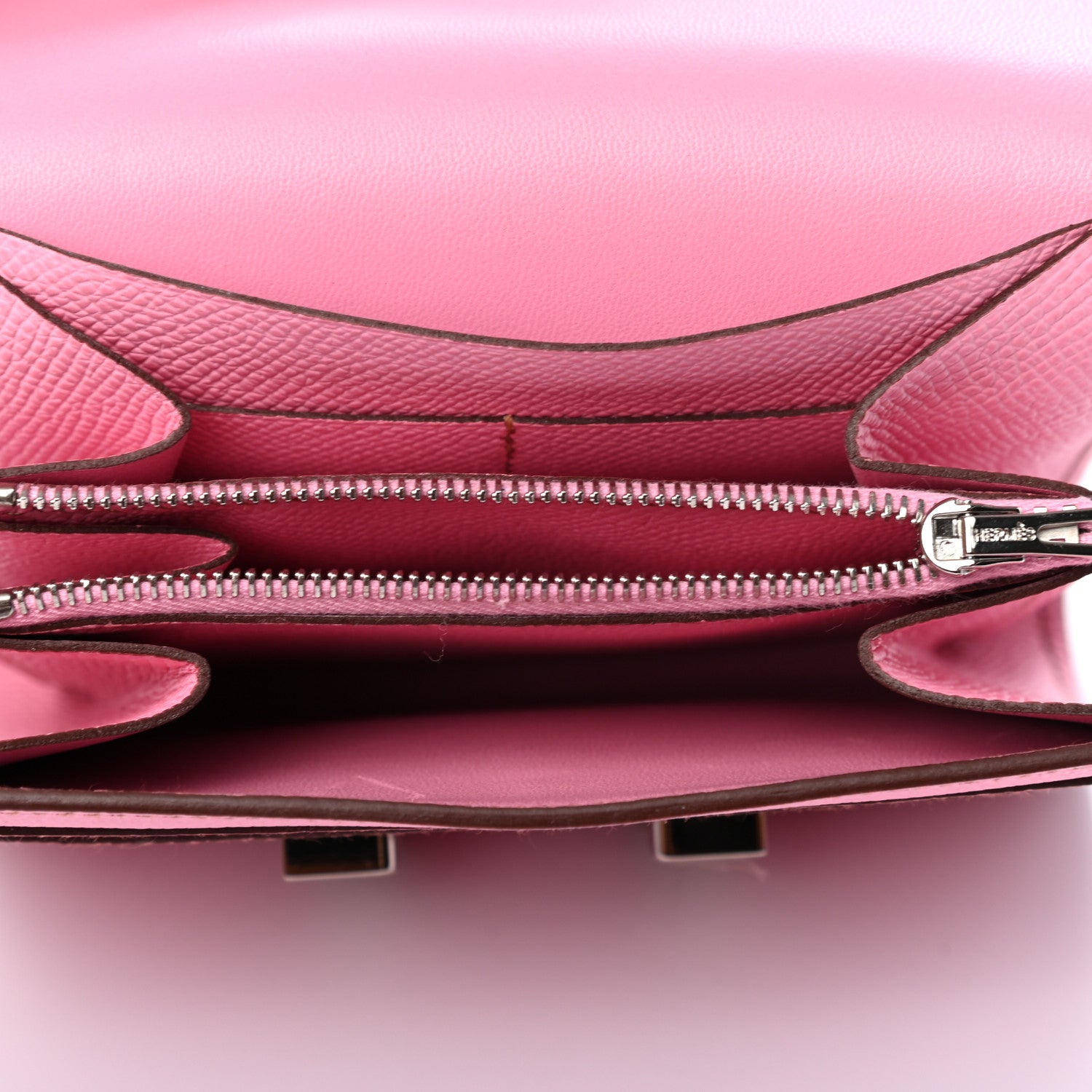 Hermes Epsom Constance Short Wallet 5P Pink 5 of 7