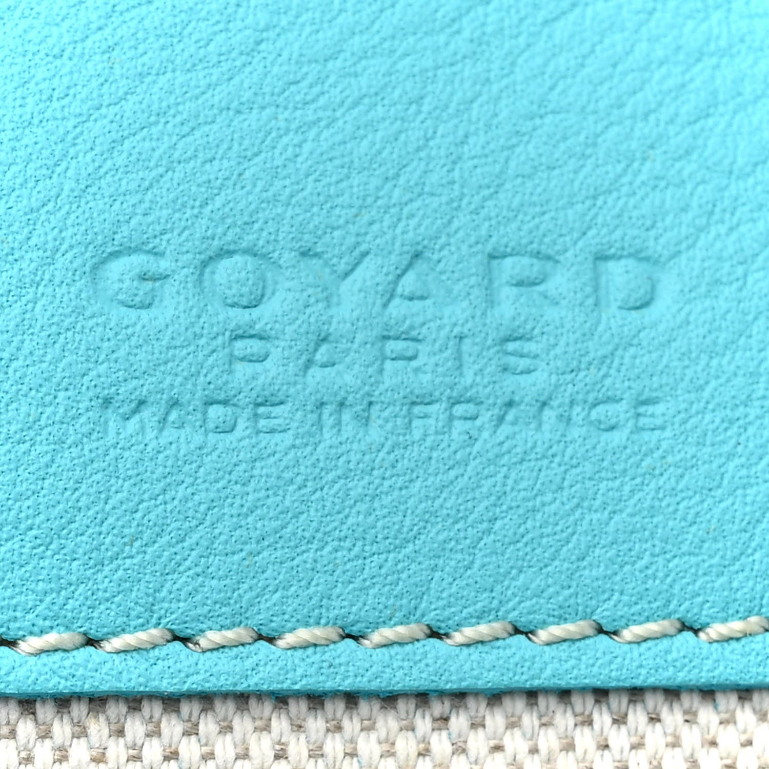 Goyard Goyardine Saint Louis GM Balise Beach Towel Set Turquoise 8 of 12