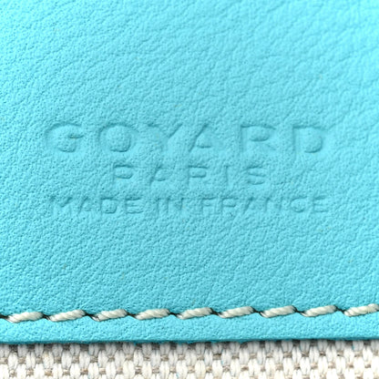 Goyard Goyardine Saint Louis GM Balise Beach Towel Set Turquoise 8 of 12