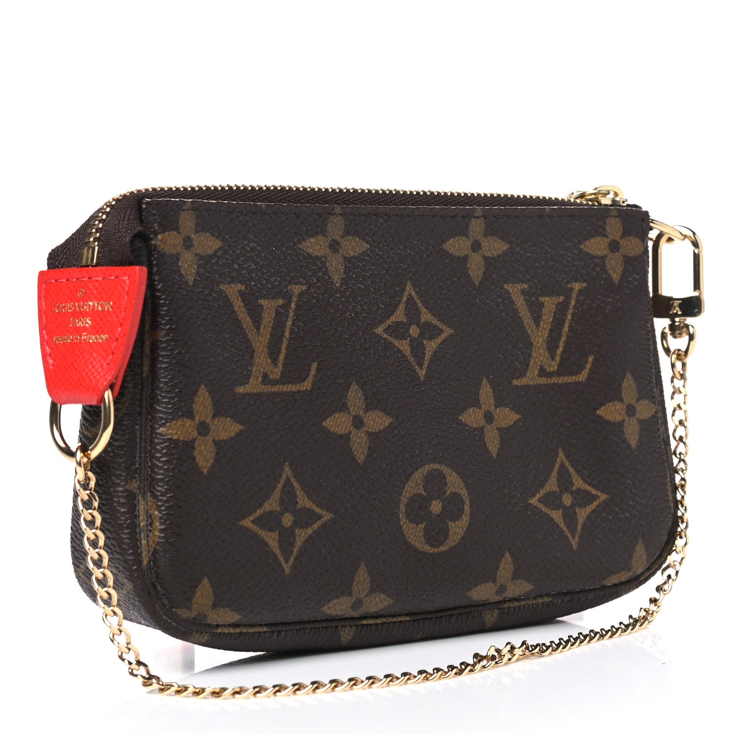 Louis Vuitton Monogram 2018 Christmas Animation Mini Cats Pochette Accessories 2 of 4