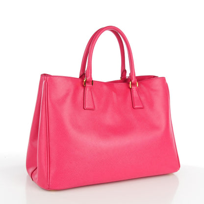 Prada Saffiano Lux Large Tote Peonia 3 of 7