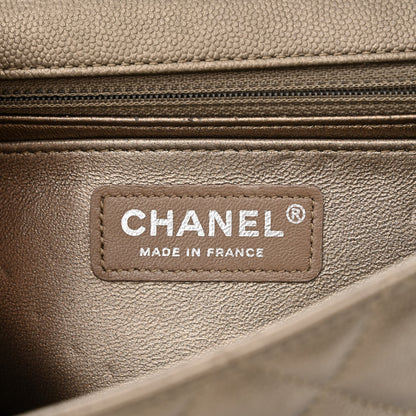 Chanel Iridescent Caviar Quilted Mini Rectangular Flap Bronze 6 of 11
