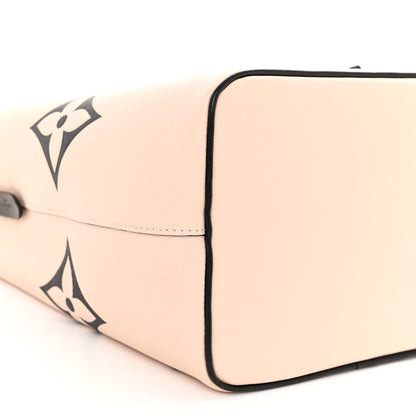 Louis Vuitton LOUIS VUITTON Empreinte Monogram Giant Crafty Neonoe MM Creme Black 10 of 11