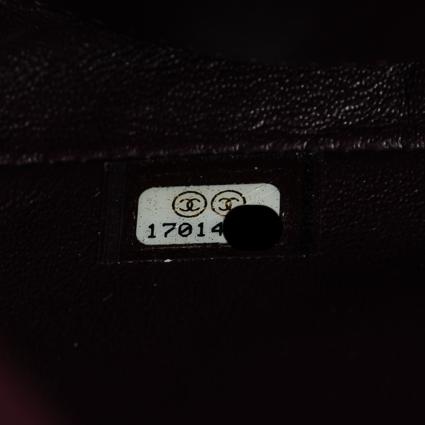 Lambskin Quilted Clutch With Chain Flap Bordeaux