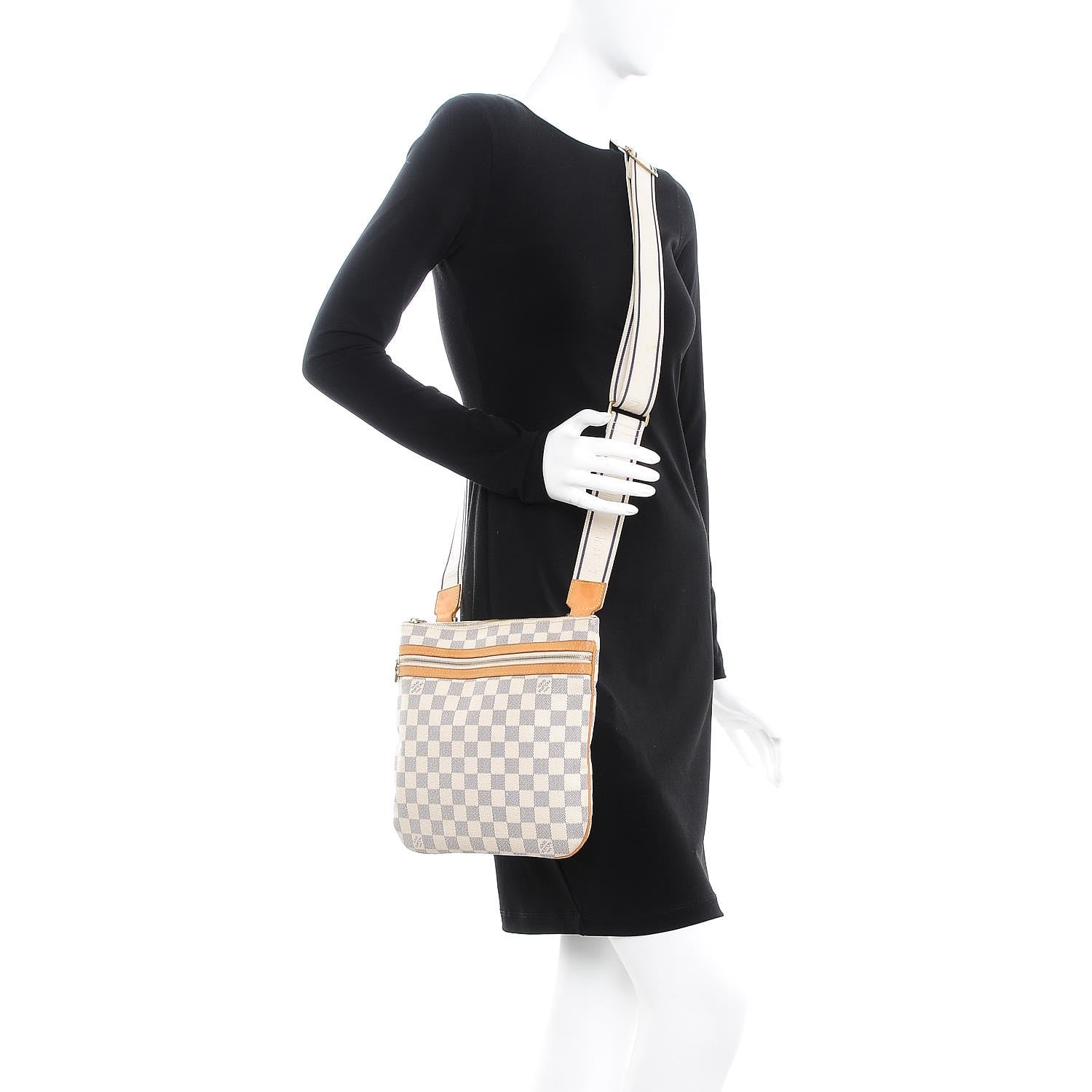 Louis Vuitton Damier Azur Bosphore Pochette 3 of 12