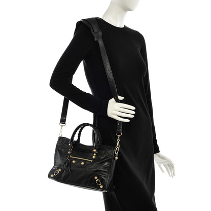 Balenciaga Agneau Giant 12 Gold Hardware S City Black 2 of 7
