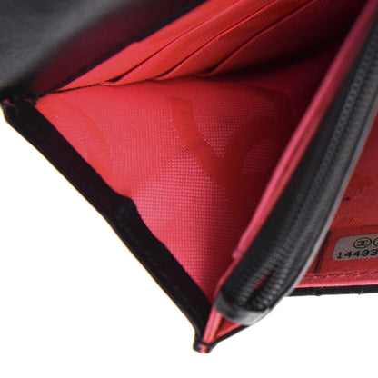 Chanel Calfskin Quilted Cambon Wallet On Chain WOC Black 12 of 15