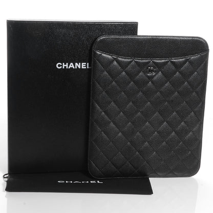 Chanel Caviar iPad Case Black 5 of 8