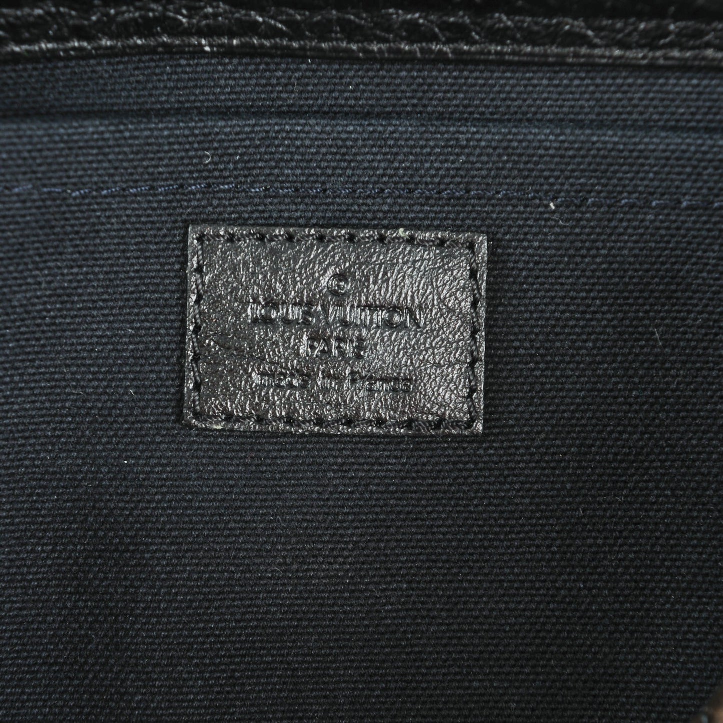 Monogram Motard Pochette Black