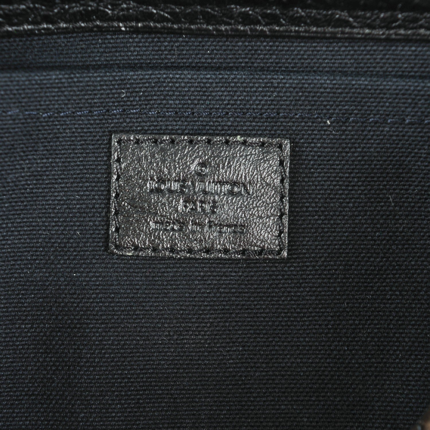 Louis Vuitton Monogram Motard Pochette Black 6 of 7