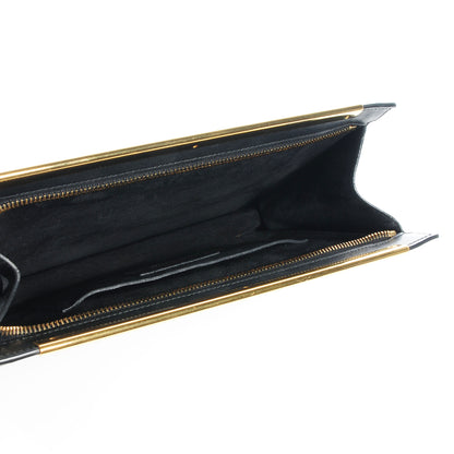 Saint Laurent Leather Lutetia Clutch Black 5 of 7