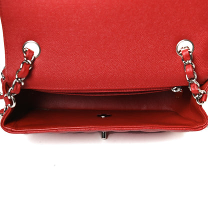 Chanel Caviar Quilted Mini Rectangular Flap Red 5 of 12