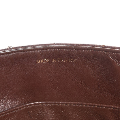Chanel Lambskin Vertical Quilt Maxi Flap Brown 7 of 17