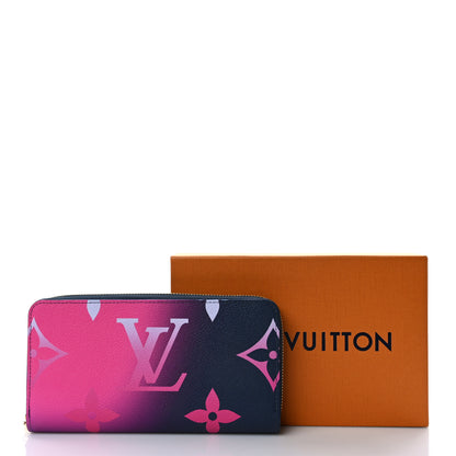 Louis Vuitton Monogram Giant Spring In The City Zippy Wallet Midnight Fuchsia 3 of 7