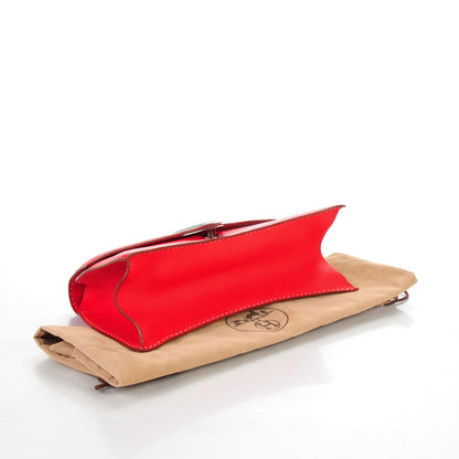 Hermes Veau Gulliver Touareg Abal Handbag Rouge Vif 4 of 7