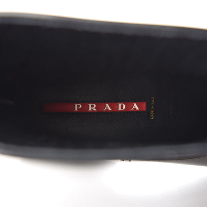Prada Sport Rubber Mid Calf Rain Boots 40 Black 7 of 11