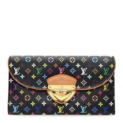 Louis Vuitton Monogram Multicolor Eugenie Wallet Black Grenade 1 of 6