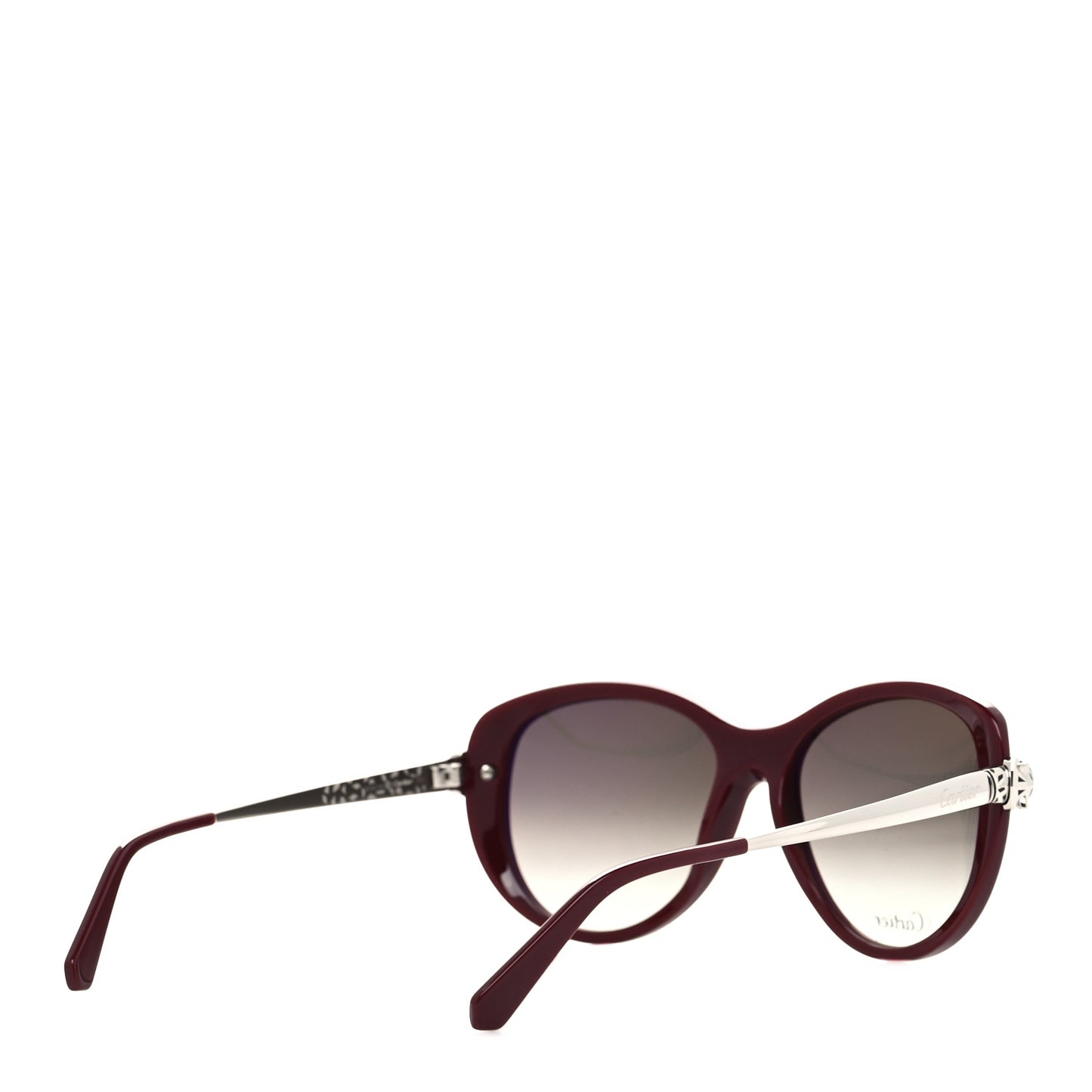 Panthere Wild De Cartier Sunglasses Burgundy