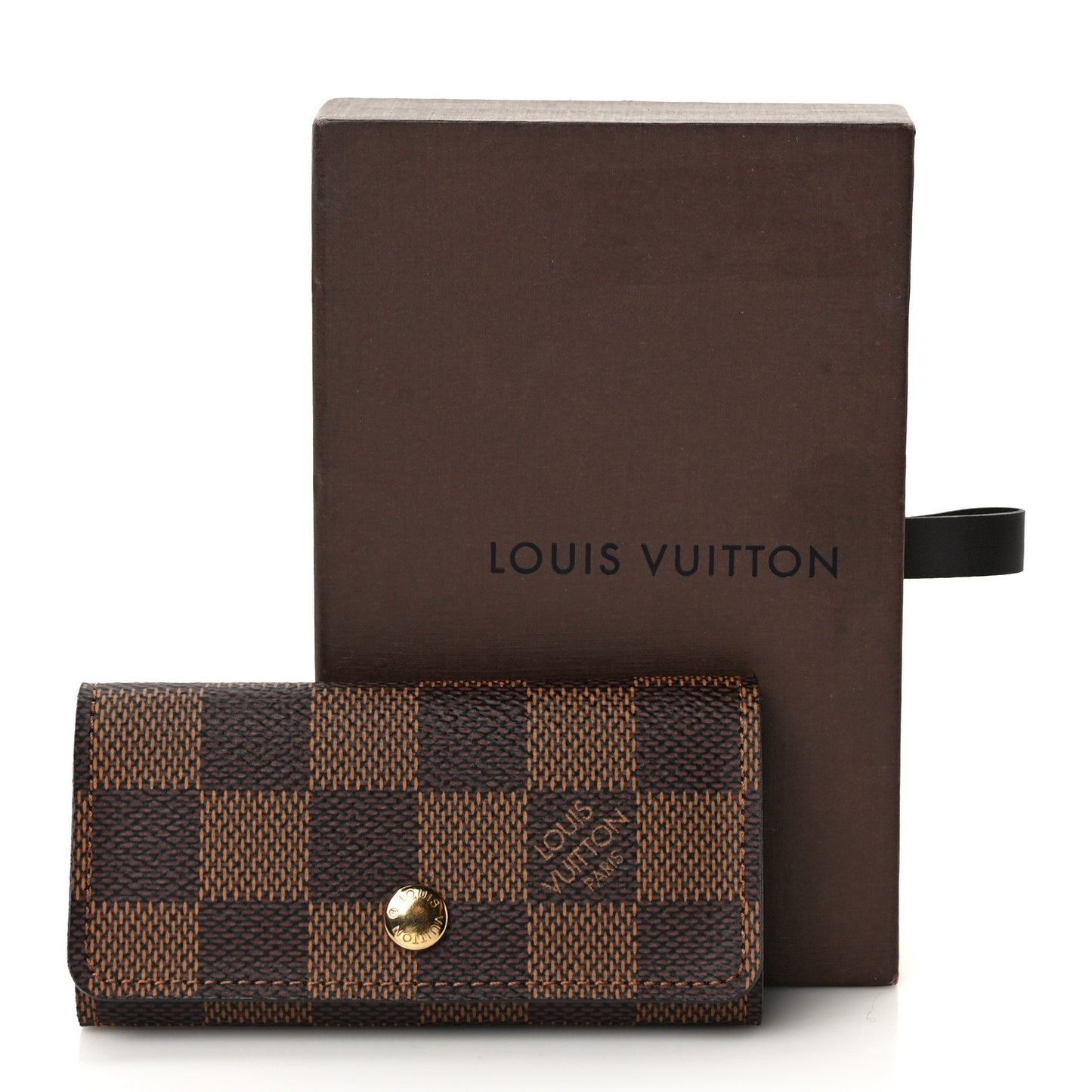 Damier Ebene Multicles 4 Key Holder