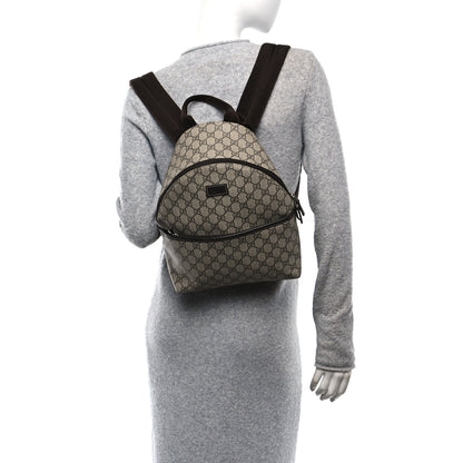 Gucci GG Supreme Monogram Margaux Calfskin Childrens Day Backpack Beige Ebony Cocoa Dark Chocolate 2 of 11