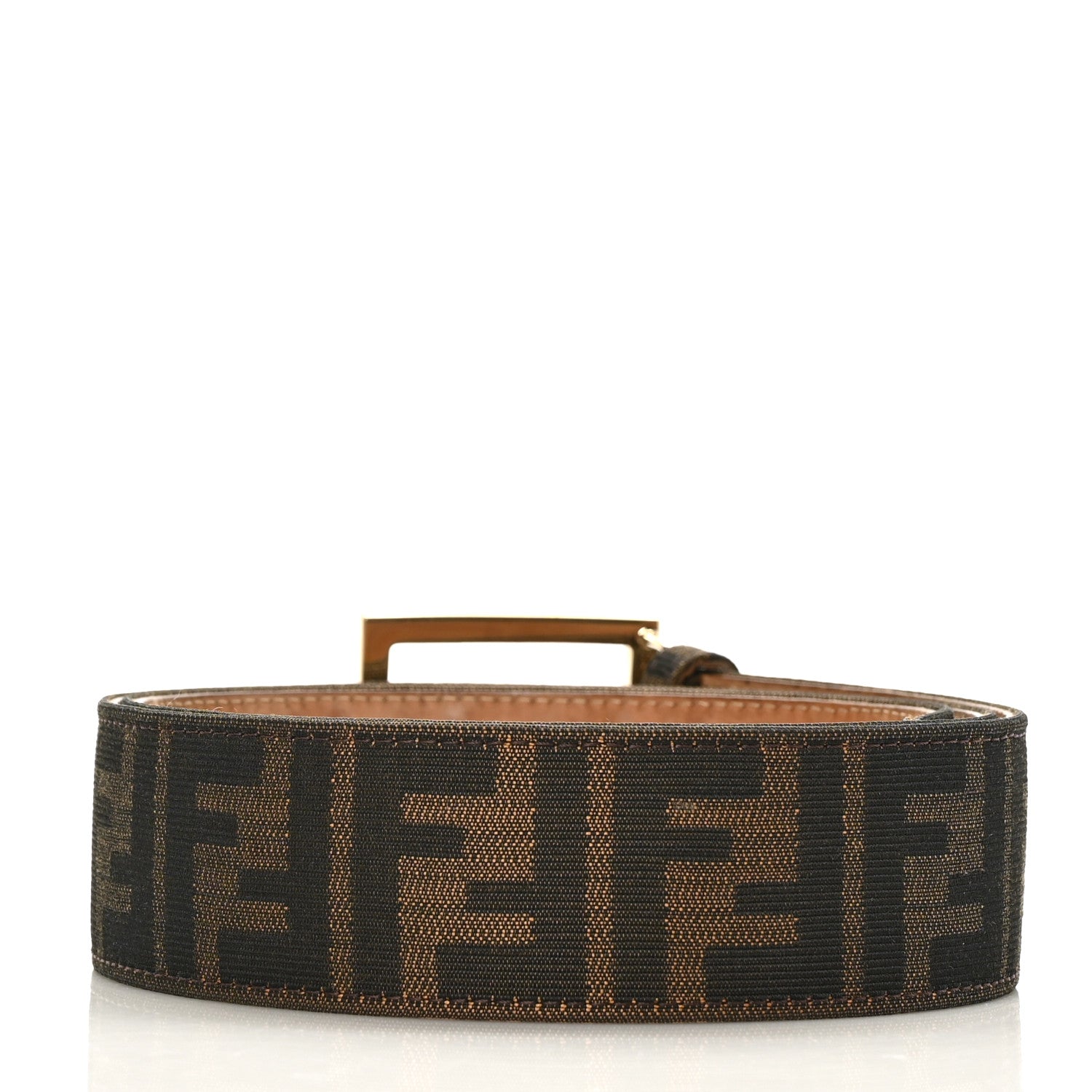 Fendi Zucca Belt 95 38 Tobacco 2 of 5