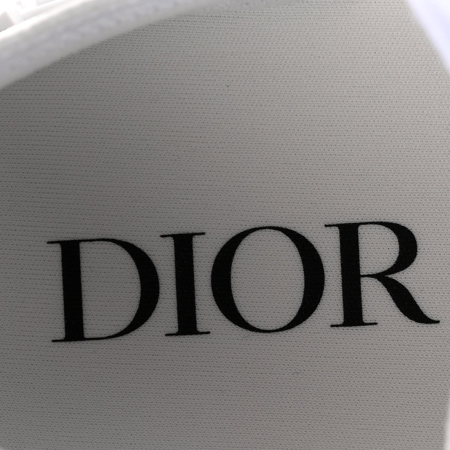 Christian Dior Technical Canvas Oblique Mens B23 Low Top Sneaker 43 White Black 8 of 10