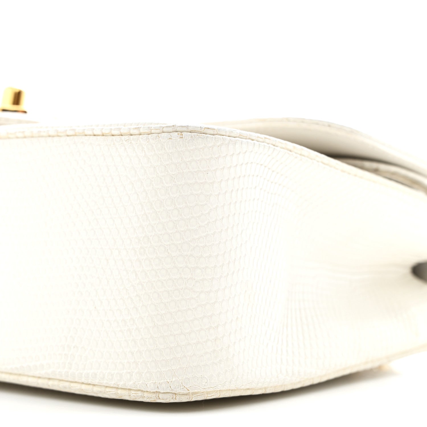 Chanel Lizard Small Double Flap White 20 of 25