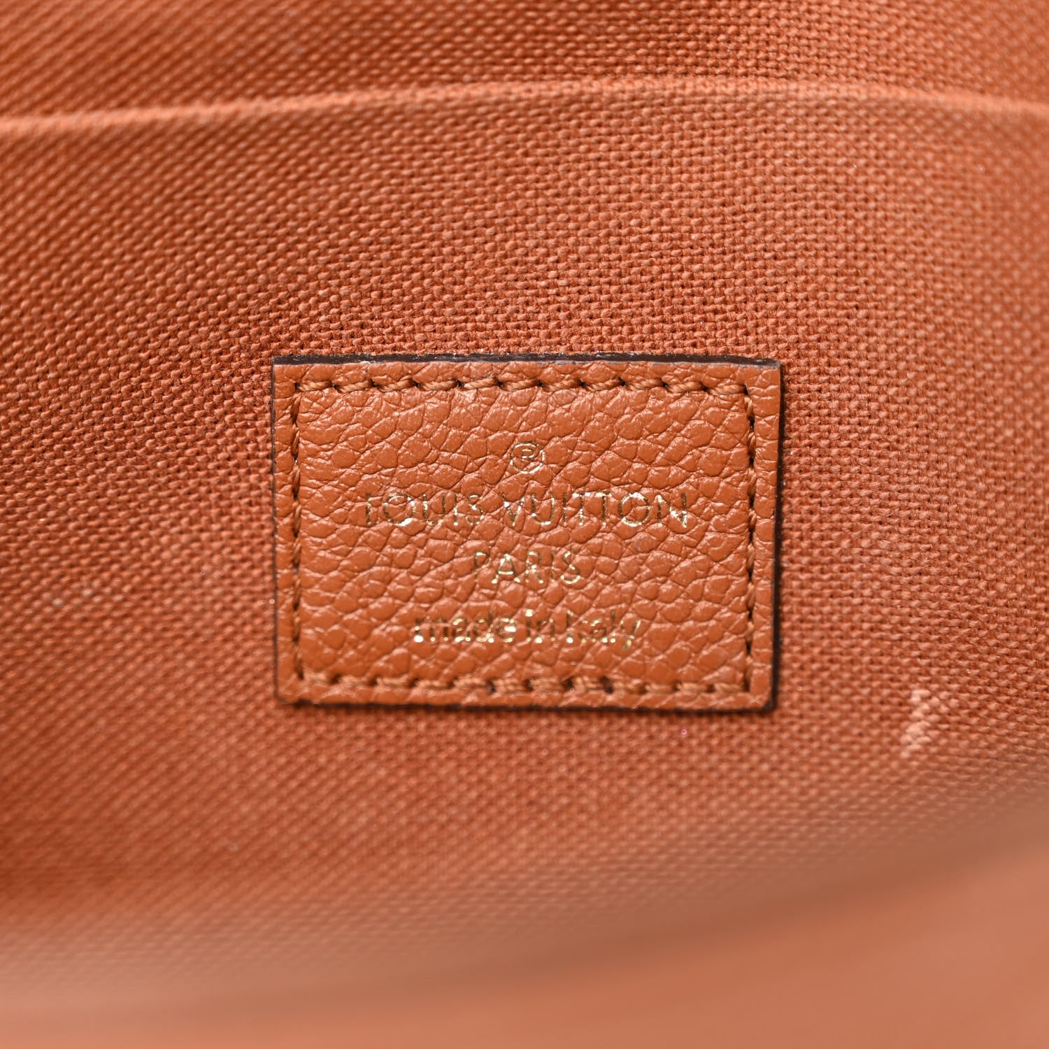 Louis Vuitton Empreinte Pochette Felicie Chain Wallet Cognac 7 of 13