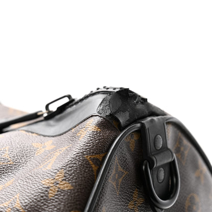 Louis Vuitton Monogram Waterproof Keepall Bandouliere 55 11 of 11