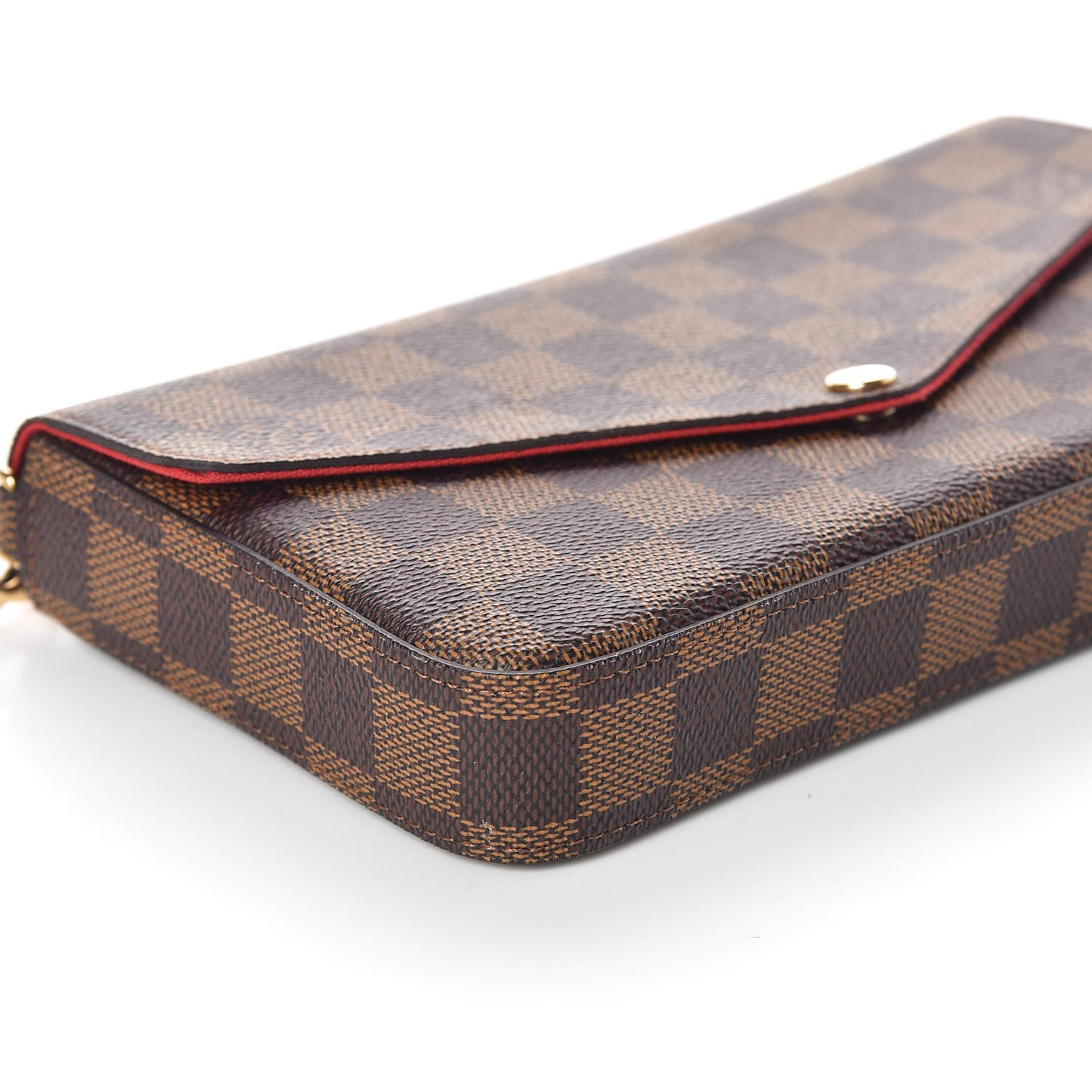 Damier Ebene Pochette Felicie Chain Wallet