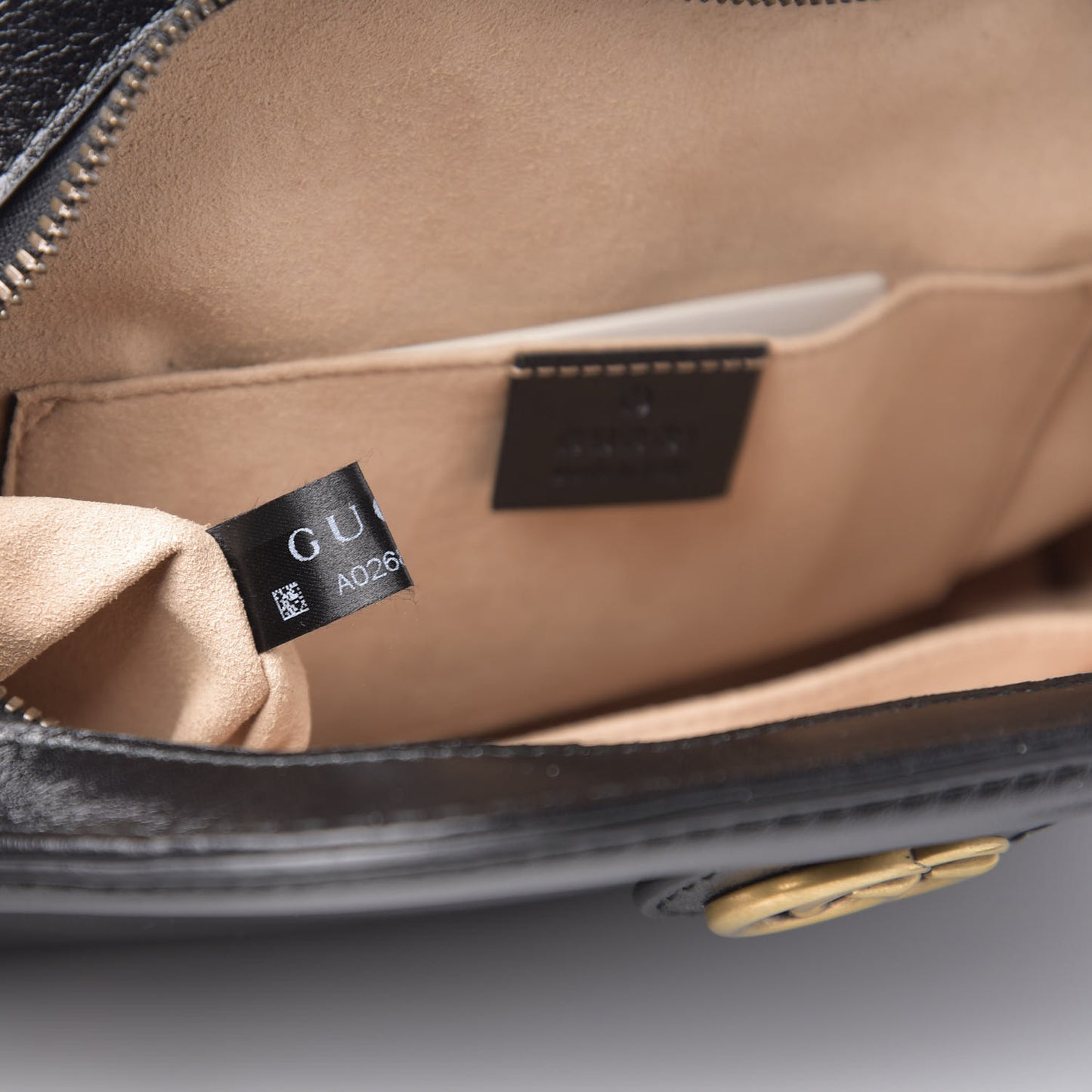 Calfskin Small Re(Belle) Crossbody Bag Black