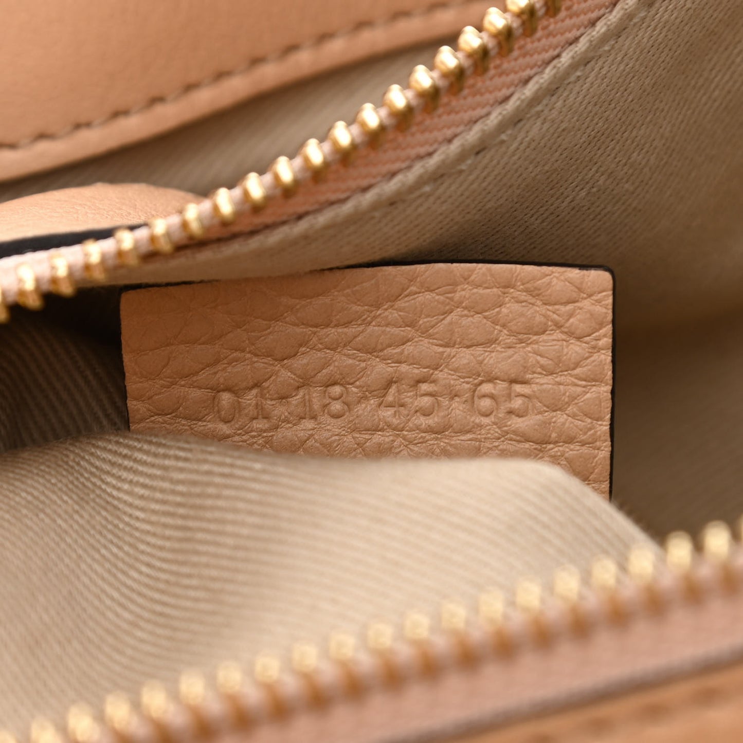 Calfskin Small Faye Day Shoulder Bag Blush Nude