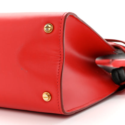 Givenchy Smooth Calfskin Small Horizon Satchel Red 10 of 15