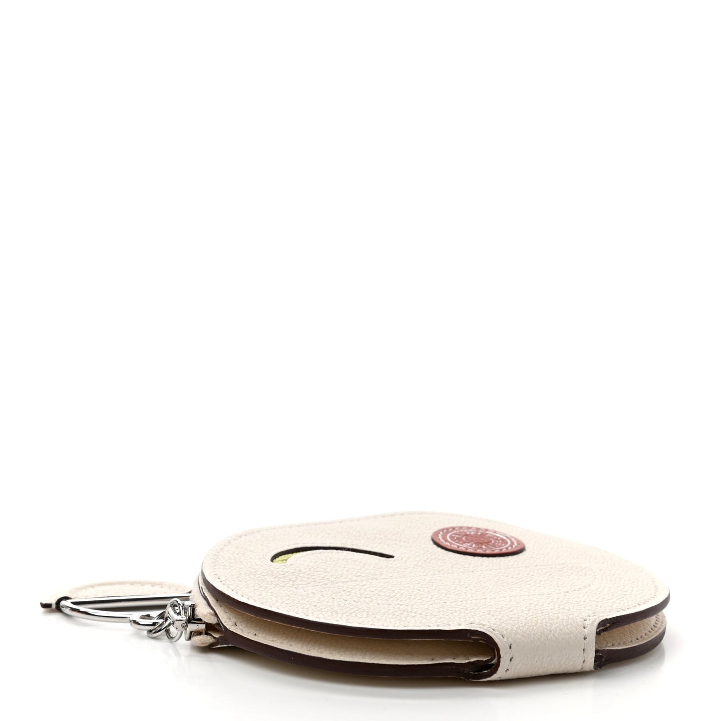 Chevre Mysore In-The-Loop Wink Card Holder Nata Jaune Bourgeon Cuivre