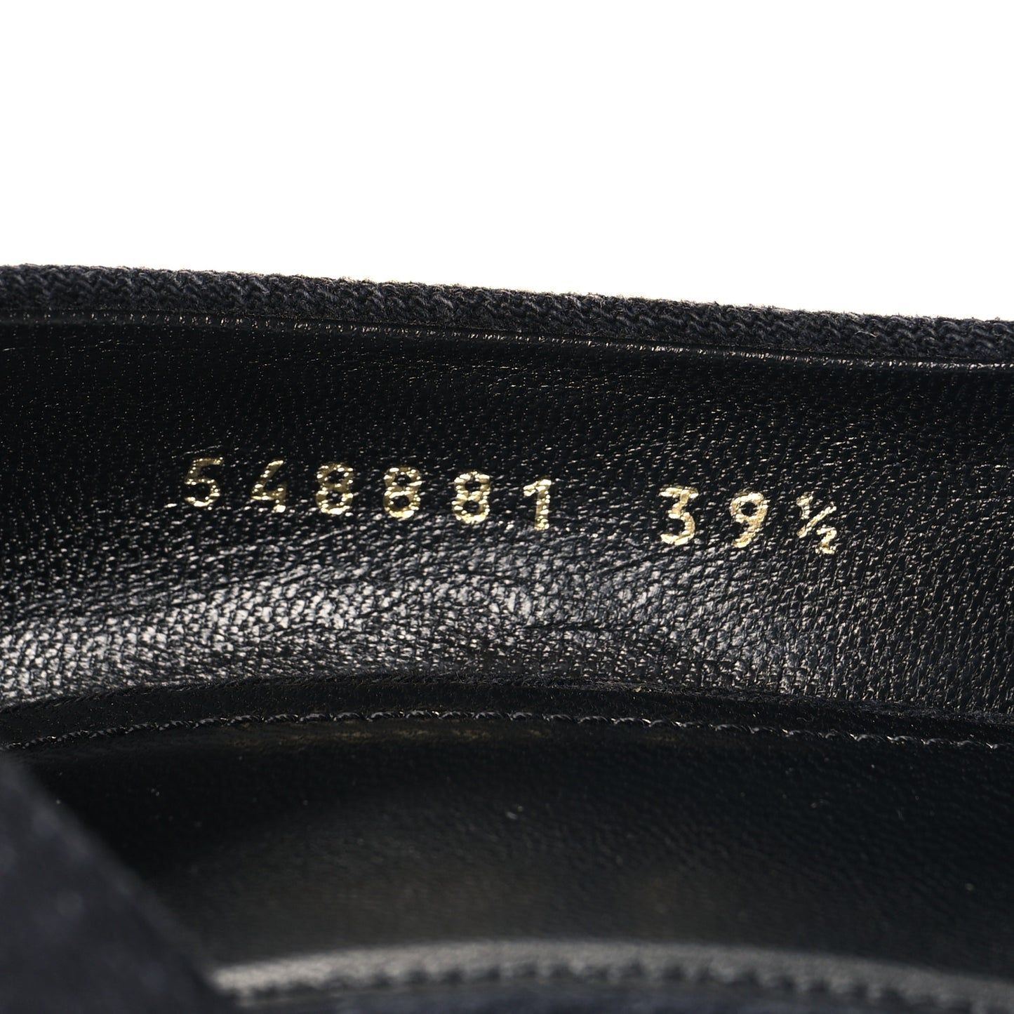Denim BB D'Orsay Pointed Toe Knife 80mm Pump 39.5 Black