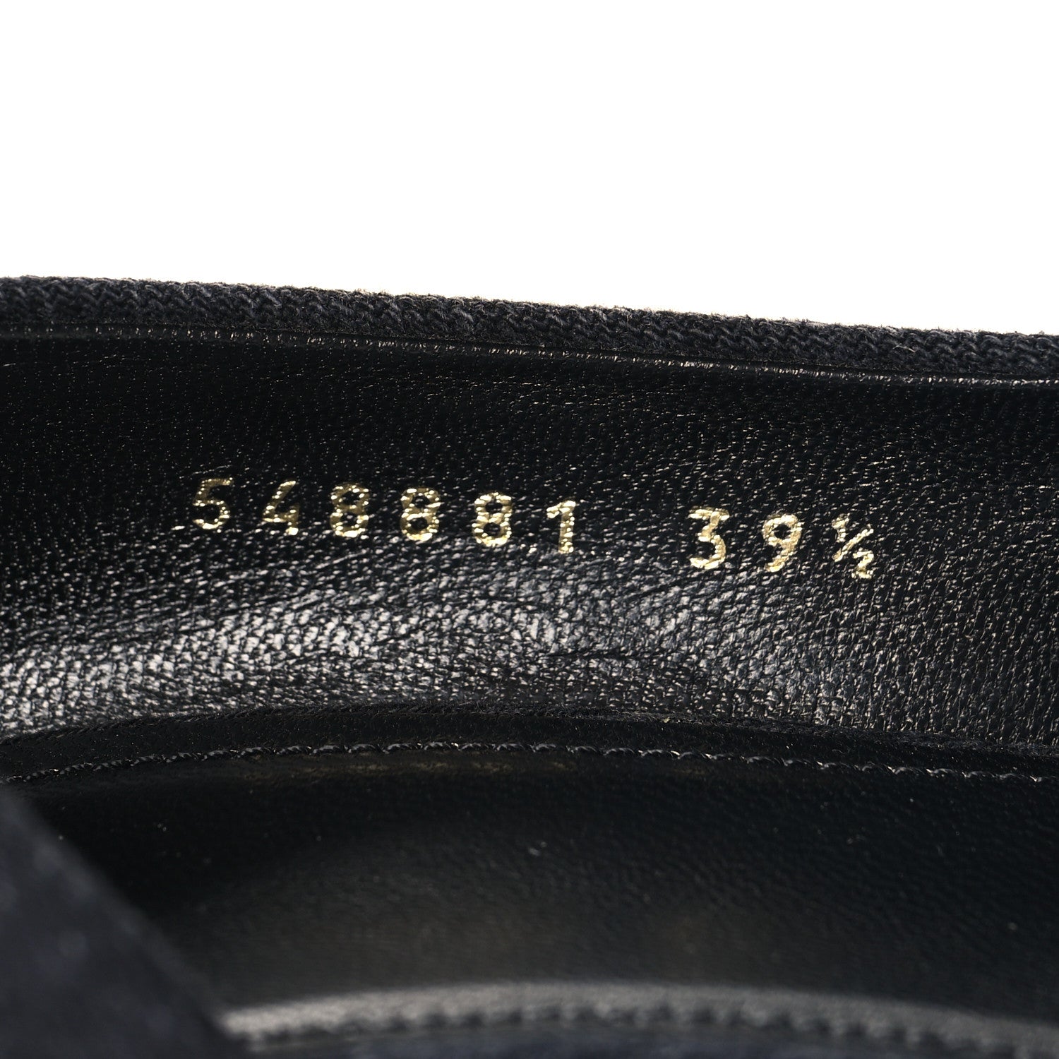 Balenciaga Denim BB D'Orsay Pointed Toe Knife 80mm Pump 39.5 Black 7 of 10
