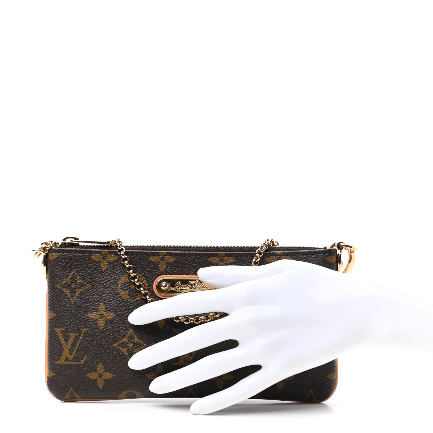 Louis Vuitton Monogram Pochette Milla MM 3 of 11