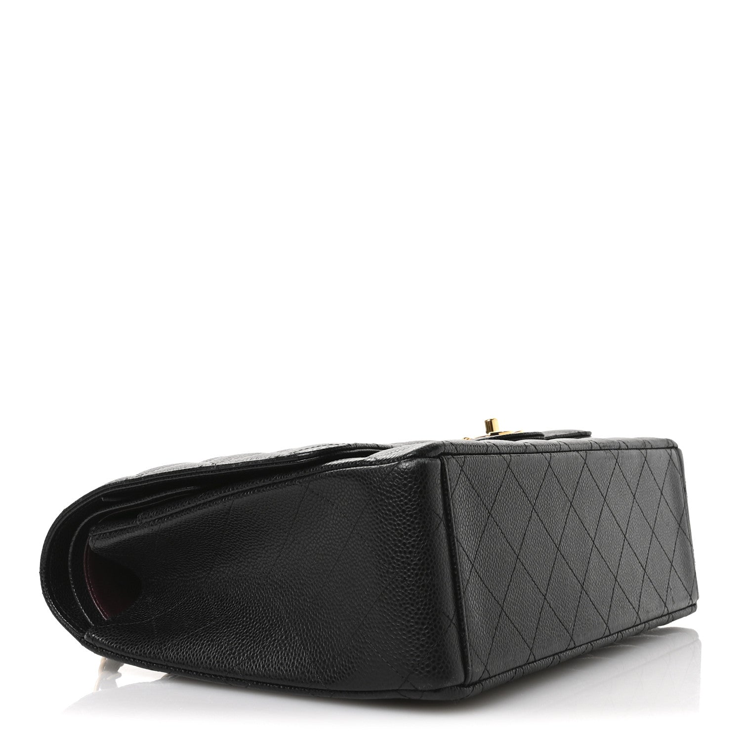 Chanel Caviar Quilted Maxi Double Flap Black 4 of 12
