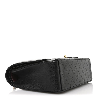 Chanel Caviar Quilted Maxi Double Flap Black 4 of 12