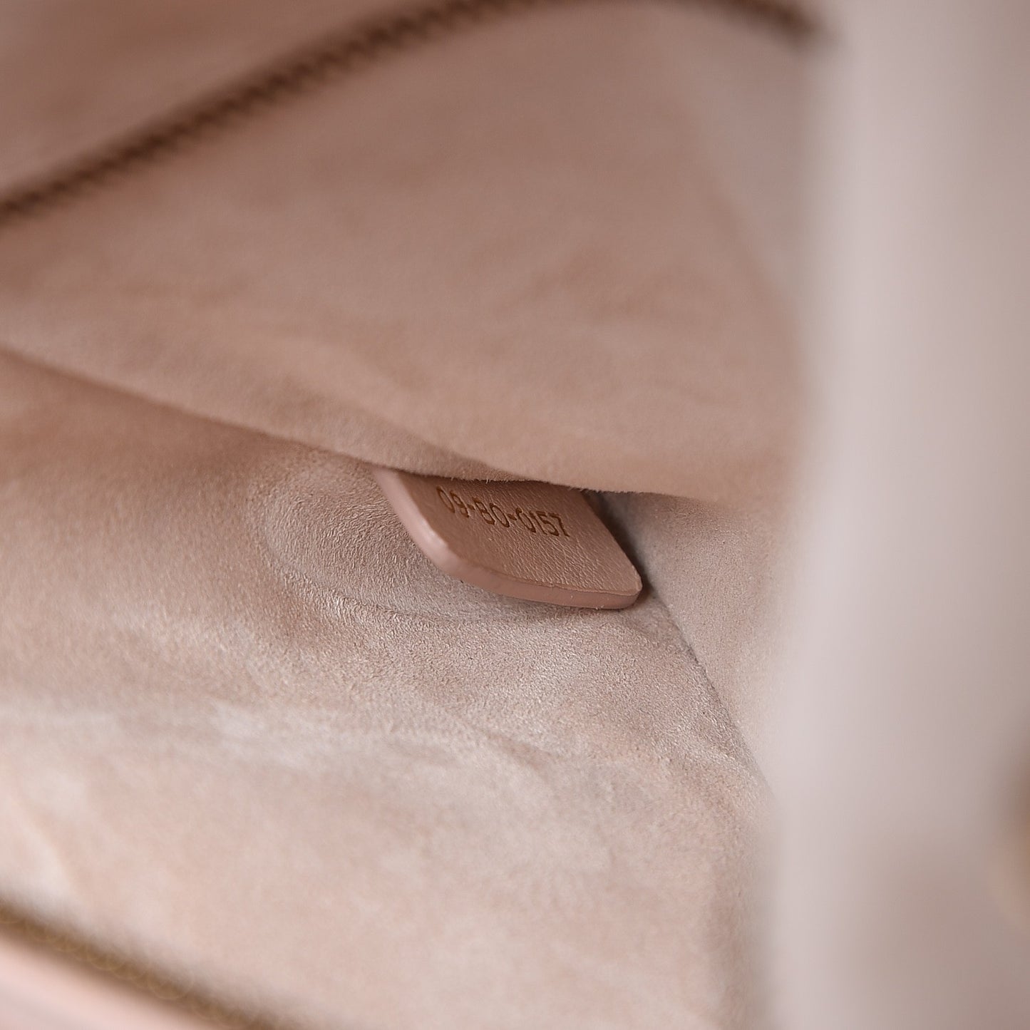 Lambskin Cannage Large Dioraddict Flap Rose Poudre