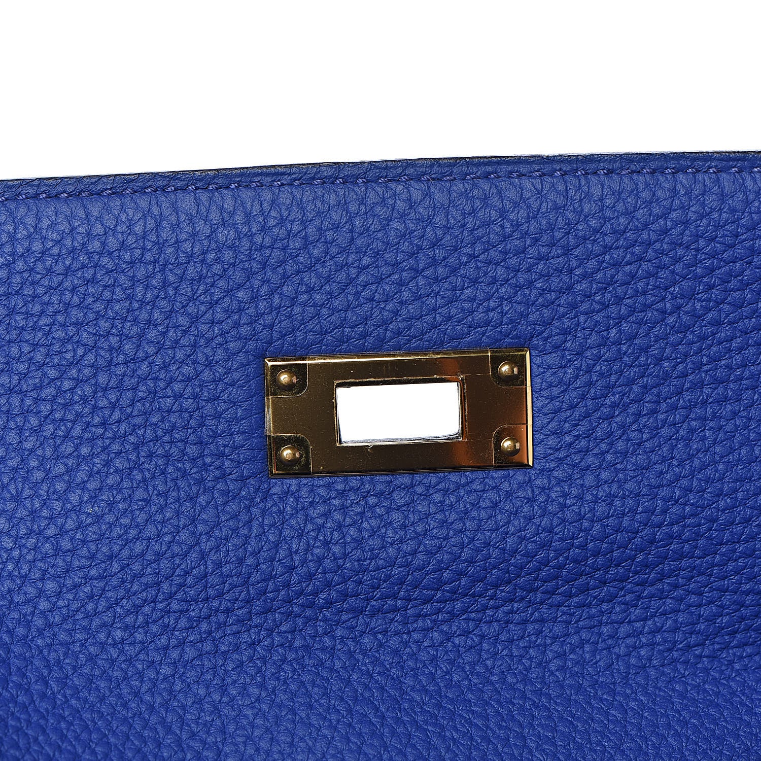 Hermes Togo Kelly Retourne 32 Bleu Electrique 21 of 33
