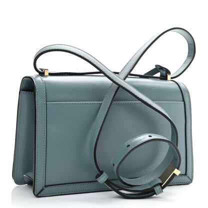 Loewe Calfskin Small Barcelona Shoulder Bag Stone Blue 3 of 12