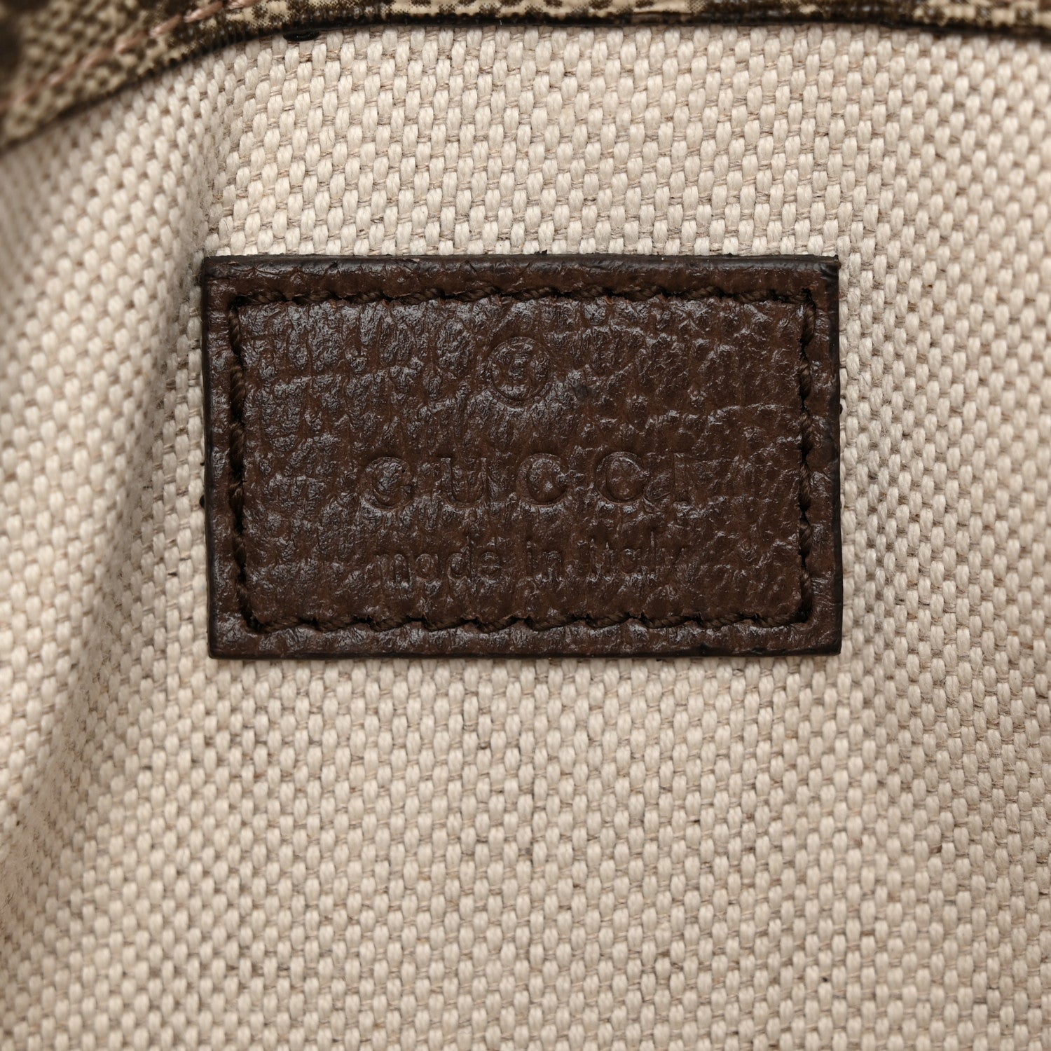 Gucci GG Supreme Monogram Neo Vintage Web Belt Bag Brown 5 of 11