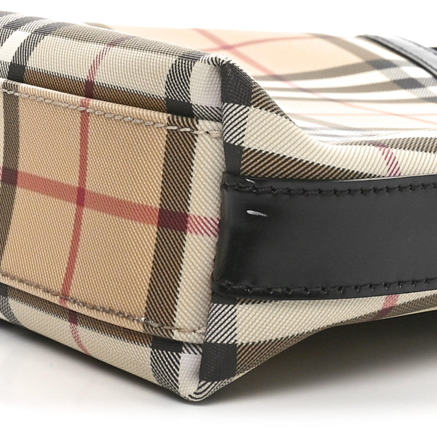 Vintage Check Shoulder Bag Black