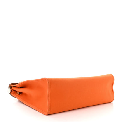 Hermes Toile Vache Hunter Herbag Zip 31 PM Orange 5 of 11