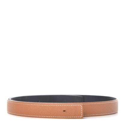 Hermes Swift Epsom 24mm Belt 85 Black Gold 1 of 6