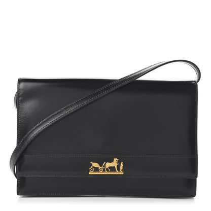 Hermes Box Eugenie Shoulder Bag Black 1 of 9