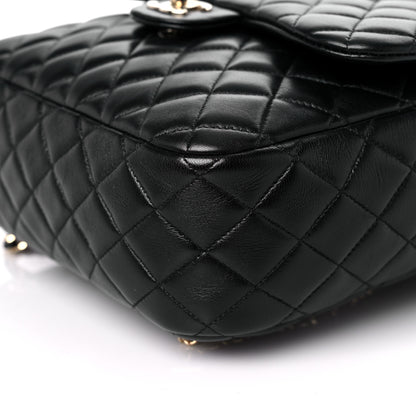 Chanel Lambskin Quilted Large In Seoul Backpack Navy 9 of 10