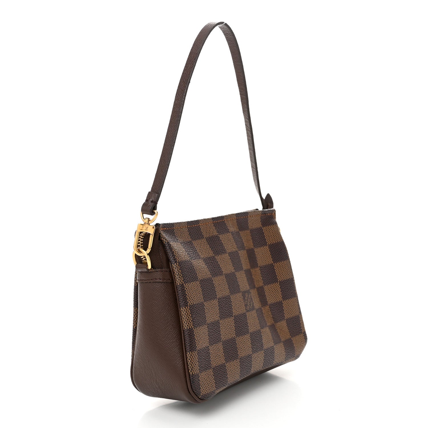 Louis Vuitton Damier Ebene Trousse Make Up Bag Pochette 3 of 11